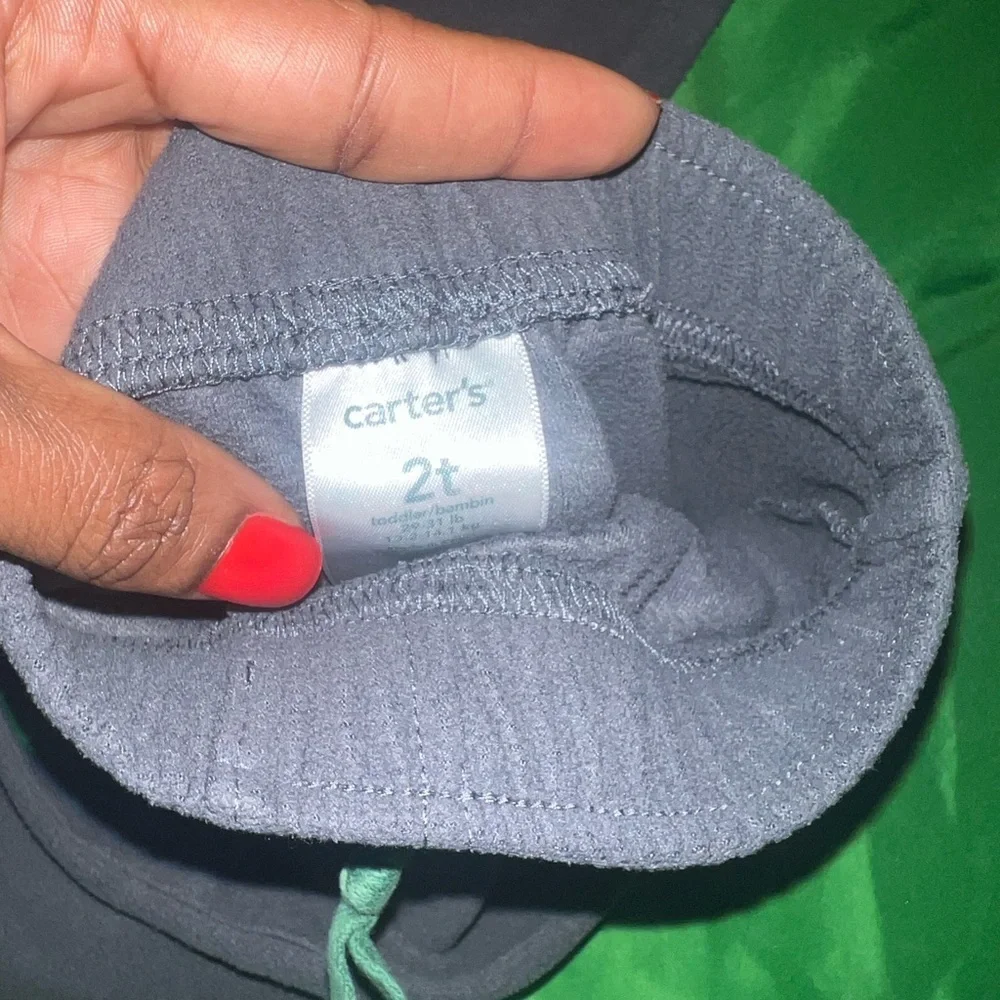 Carter's Charcoal Gray Kids Joggers 2T